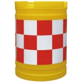 圆型防撞桶（红白方格） FZT01 58×80cm