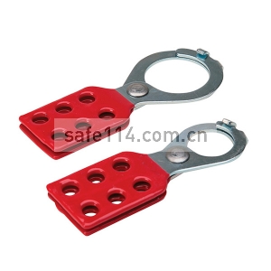 钢制锁钩 配防开锁扣--直径3.8cm 的钩扣，1.5